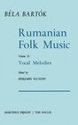 Buchcover Rumanian Folk Music