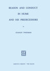Buchcover Reason and Conduct in Hume and his Predecessors