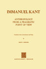 Buchcover Anthropology from a Pragmatic Point of View