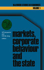 Buchcover Markets, corporate behaviour and the state