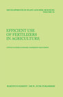 Buchcover Efficient Use of Fertilizers in Agriculture