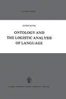 Buchcover Ontology and the Logistic Analysis of Language