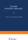 Buchcover Studies in Soviet Thought