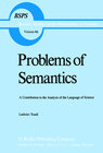 Buchcover Problems of Semantics