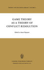 Buchcover Game Theory as a Theory of Conflict Resolution