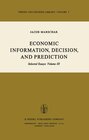 Buchcover Economic Information, Decision, and Prediction