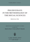 Buchcover Polish Essays in the Methodology of the Social Sciences