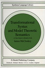 Buchcover Transformational Syntax and Model Theoretic Semantics
