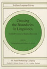 Buchcover Crossing the Boundaries in Linguistics