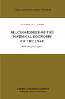 Buchcover Macromodels of the National Economy of the USSR