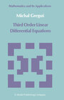 Buchcover Third Order Linear Differential Equations