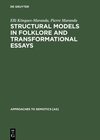 Buchcover Structural Models in Folklore and Transformational Essays