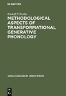 Buchcover Methodological Aspects of Transformational Generative Phonology