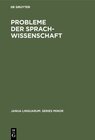 Buchcover Probleme der Sprachwissenschaft