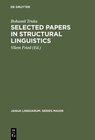 Buchcover Selected Papers in Structural Linguistics