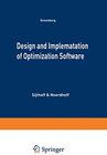 Buchcover Design and Implementation of Optimization Software (NATO Science Series E:, 28, Band 28)