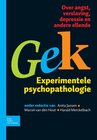 Buchcover Gek, Experimentele psychopathologie