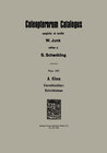 Buchcover A. Klima Curculionidae: Erirrhininae