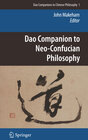 Buchcover Dao Companion to Neo-Confucian Philosophy