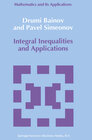 Buchcover Integral Inequalities and Applications