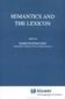Buchcover Semantics and the Lexicon