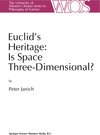 Buchcover Euclid's Heritage. Is Space Three-Dimensional?