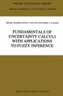 Buchcover Fundamentals of Uncertainty Calculi with Applications to Fuzzy Inference