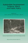 Buchcover Sustainable Development: Science, Ethics, and Public Policy