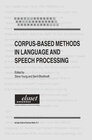 Buchcover Corpus-Based Methods in Language and Speech Processing
