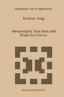 Buchcover Meromorphic Functions and Projective Curves