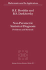 Buchcover Non-Parametric Statistical Diagnosis