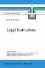 Buchcover Legal Institutions