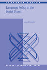 Buchcover Language Policy in the Soviet Union