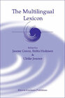 Buchcover The Multilingual Lexicon