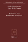 Buchcover Foliations and Geometric Structures