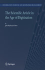 Buchcover The Scientific Article in the Age of Digitization