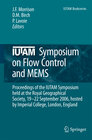 Buchcover IUTAM Symposium on Flow Control and MEMS