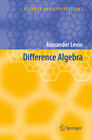 Buchcover Difference Algebra