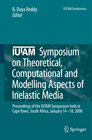Buchcover IUTAM Symposium on Theoretical, Computational and Modelling Aspects of Inelastic Media