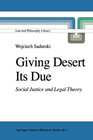 Buchcover Giving Desert Its Due