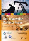 Buchcover Non-Renewable Resource Issues