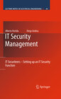 Buchcover IT Security Management