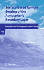 Buchcover Surface-Based Remote Sensing of the Atmospheric Boundary Layer