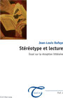 Buchcover Stéréotype et lecture