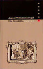 Buchcover August Wilhelm Schlegel