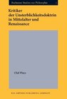 Buchcover Kritiker der Unsterblichkeitsdoktrin in Mittelalter und Renaissance