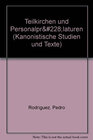Buchcover Teilkirchen und Personalprälaturen