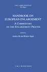 Buchcover Handbook on European Enlargement:A Commentary on the Enlargement Process