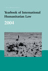 Buchcover Yearbook of International Humanitarian Law – 2004