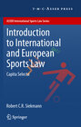 Buchcover Introduction to International and European Sports Law